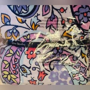 NWT Vera Bradley Throw Blanket-MADDALENA PAISLEY SOFT-$65-Retail-Size-80” x 50”